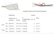 Kép betöltése a galériamegjelenítőbe: Fusion Blade lapátok | BRAČA-SPORT®