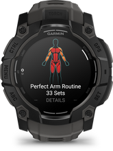 Lade das Bild in den Galerie-Viewer, Garmin | INSTINCT 3, 50mm AMOLED, Fekete, sötétszürke szíjjal (ED)