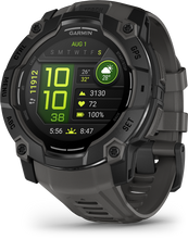 Lade das Bild in den Galerie-Viewer, Garmin | INSTINCT 3, 50mm AMOLED, Fekete, sötétszürke szíjjal (ED)