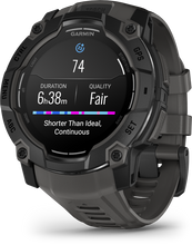 Lade das Bild in den Galerie-Viewer, Garmin | INSTINCT 3, 50mm AMOLED, Fekete, sötétszürke szíjjal (ED)