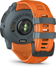 Load image into Gallery viewer, Garmin | INSTINCT 3, 50mm Solar, Szürke, narancs szíjjal (ED)