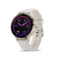 Load image into Gallery viewer, Garmin | VENU 3S ELEFÁNTCSONT KRÉMARANY, SZILIKON SZÍJJAL
