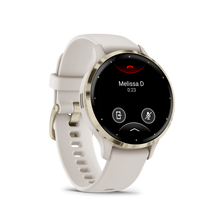 Load image into Gallery viewer, Garmin | VENU 3S ELEFÁNTCSONT KRÉMARANY, SZILIKON SZÍJJAL