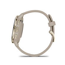 Load image into Gallery viewer, Garmin | VENU 3S FRANCIA SZÜRKE-KRÉMARANY, SZILIKON SZÍJJAL