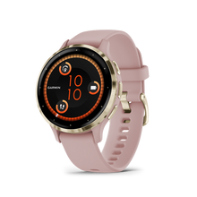 Load image into Gallery viewer, Garmin | VENU 3S RÓZSA KRÉMARANY, SZILIKON SZÍJJAL