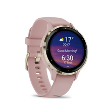 Load image into Gallery viewer, Garmin | VENU 3S RÓZSA KRÉMARANY, SZILIKON SZÍJJAL