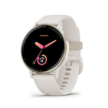 Load image into Gallery viewer, Garmin | VÍVOACTIVE 5 ELEFÁNTCSONT KRÉMARANY, SZILIKON SZÍJJAL