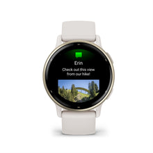 Load image into Gallery viewer, Garmin | VÍVOACTIVE 5 ELEFÁNTCSONT KRÉMARANY, SZILIKON SZÍJJAL