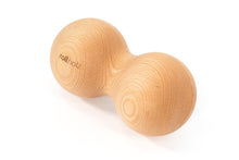 Kép betöltése a galériamegjelenítőbe: Dupla masszázs golyó - bükkfa, 10 cm | rollholz