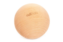 Kép betöltése a galériamegjelenítőbe: Masszázs golyó - bükkfa, 10 cm | rollholz