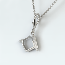 Load image into Gallery viewer, Rowing pendant - rotating tulip | Strokeside Designs