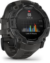 Lade das Bild in den Galerie-Viewer, Garmin | INSTINCT 3, 50mm AMOLED, Fekete, sötétszürke szíjjal (ED)

