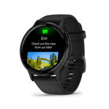 Kép betöltése a galériamegjelenítőbe: Garmin | VENU 3 FEKETE, FEKETE KERETTEL, SZILIKON SZÍJJAL (ED)
