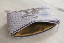 Kép betöltése a galériamegjelenítőbe: kis táska evezős mintával - kockás, egypárevezőssel
