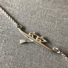 Load image into Gallery viewer, Rowing necklace - two | Strokeside Designs
